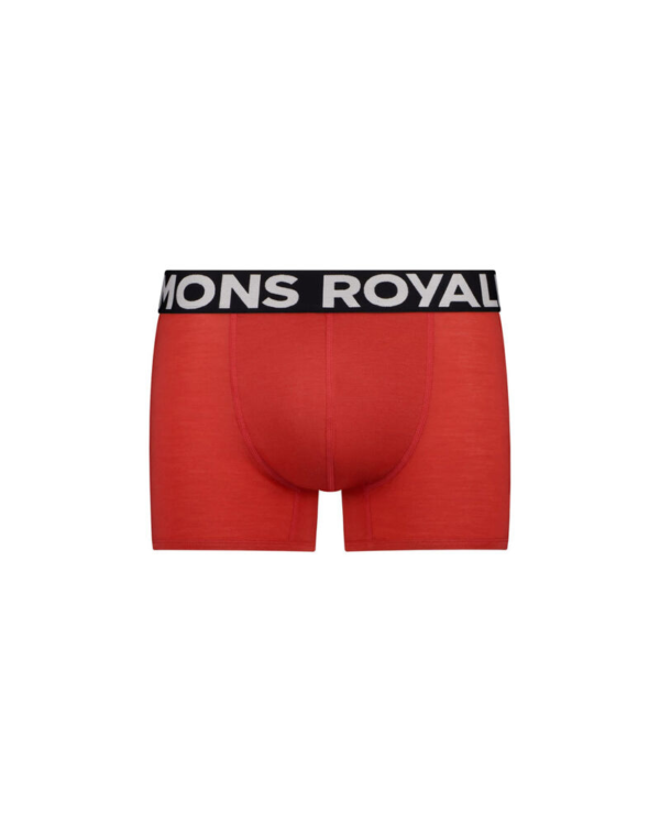 Mons Royale Hold 'em Shorty Mens Boxers - Grey Heather - L