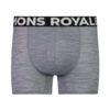 Mons Royale Hold 'em Shorty Mens Boxers - Grey Heather - L