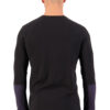 Mons Royale Olympus Mens Merino Long Sleeve Top - Black/9 Iron - L