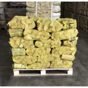 40 Nets Of Kiln Dried Ash Logs