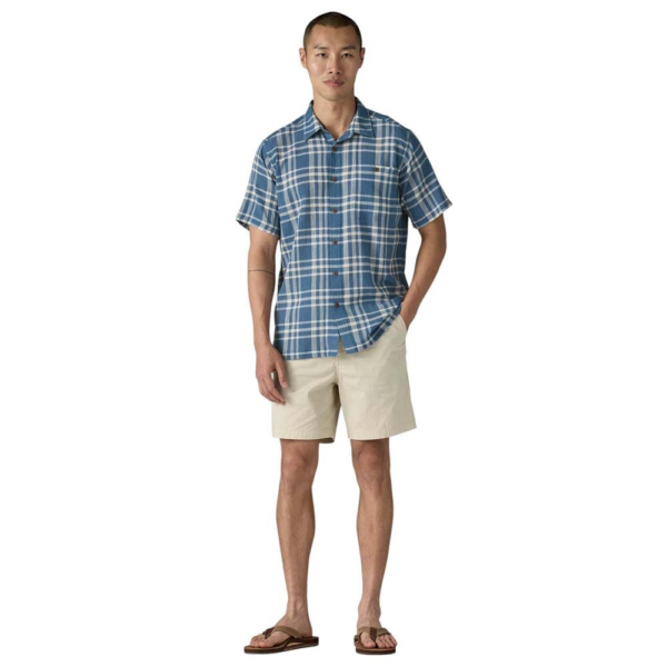 Patagonia A/C Mens Lightweight Shirt - Bloom: Still Blue - L