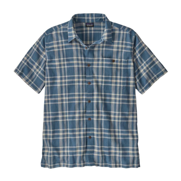 Patagonia A/C Mens Lightweight Shirt - Bloom: Still Blue - L