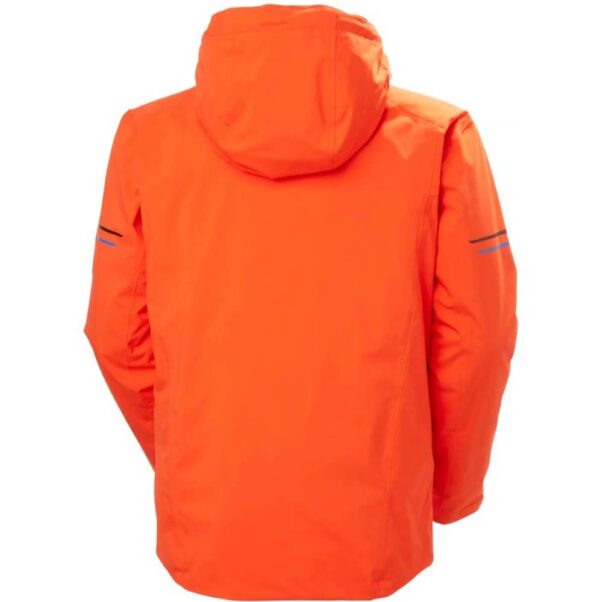 65871_147-L (1) Helly Hansen Swift Team Mens Insulated Ski Jacket - Cherry Tomato - L