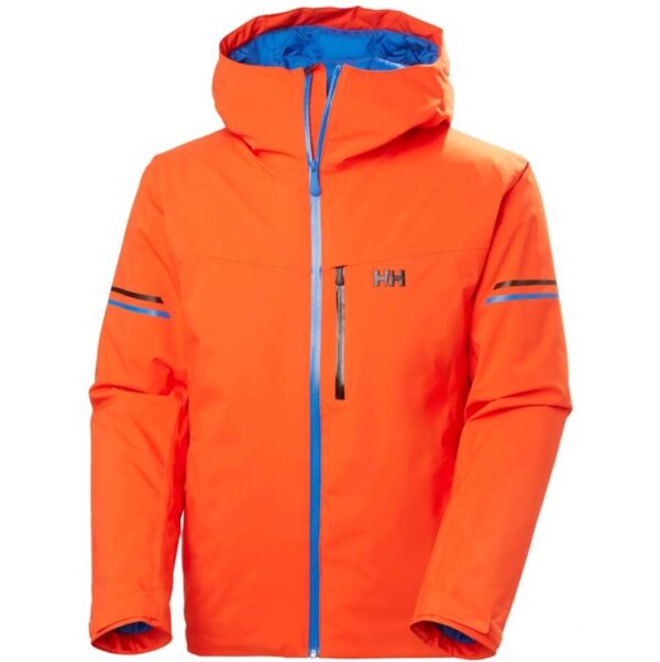 65871_147-L Helly Hansen Swift Team Mens Insulated Ski Jacket - Cherry Tomato - L