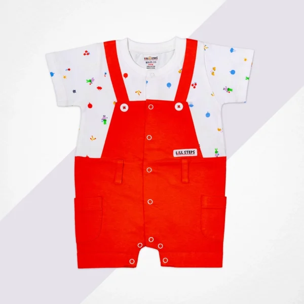 LiLLSTEPS 100% Cotton Premium Knitted Rompers For Newborn Babies, Toddlers And Infant ROM001