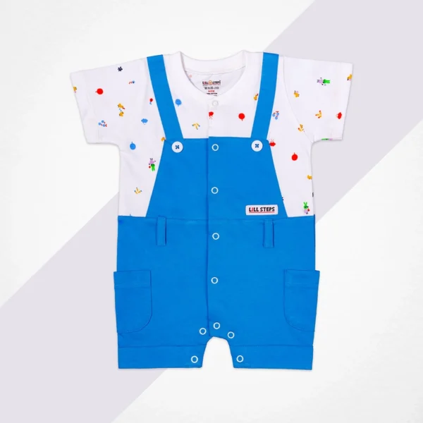 LiLLSTEPS 100% Cotton Premium Knitted Rompers For Newborn Babies, Toddlers And Infant ROM001