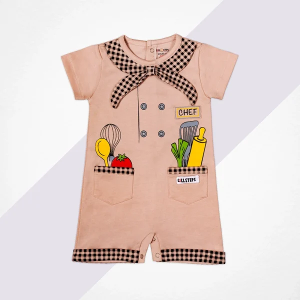 LiLLSTEPS Premium Knitted Romper For Baby Girls & Boys Up To The Age Of 18 Months