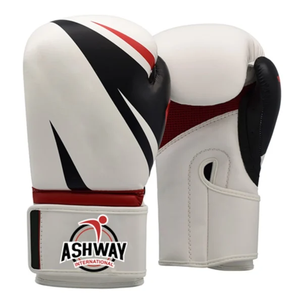 Professional Custom Logo Printed Cowhide Leather & PU Leather Boxing Gloves