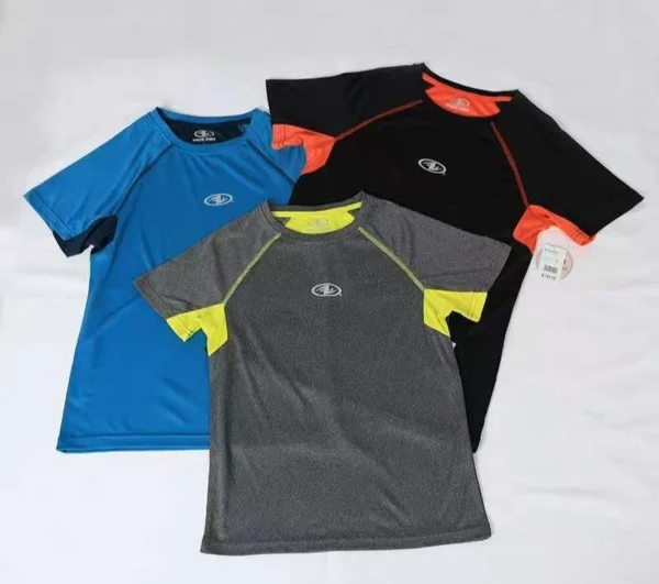 Children's Summer Dry Fit Sports T Shirt