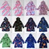 Children's Winter Printed Fleece Bathrobe With Hooded