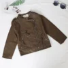 67e26d9220a9100184d3c24b_lg Boy's Military Printed Short Jacket