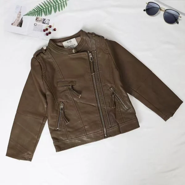 67e26d9220a9100184d3c24b_lg Boy's Military Printed Short Jacket