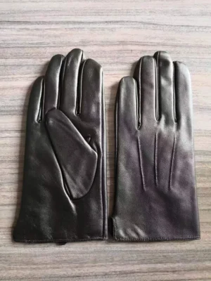 Ladies Sheep Leather Gloves With Velvet Lining