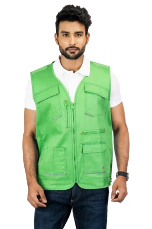 Green Multi-Utility Adventure Vest