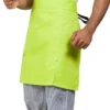 Neon Green Waist Apron With Pocket