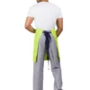 Neon Green Waist Apron With Pocket