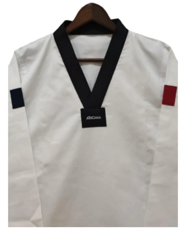 Taekwondo Uniform Dress With White Belt Martial Art Uniform
