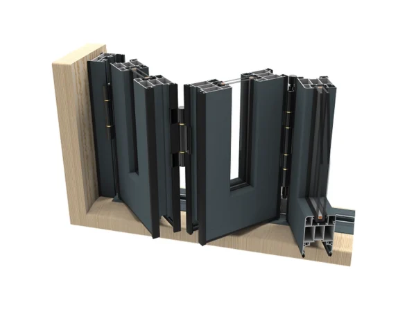 Construction Aluminum Door & Windows Frame Profile, Customized Design Vietnam