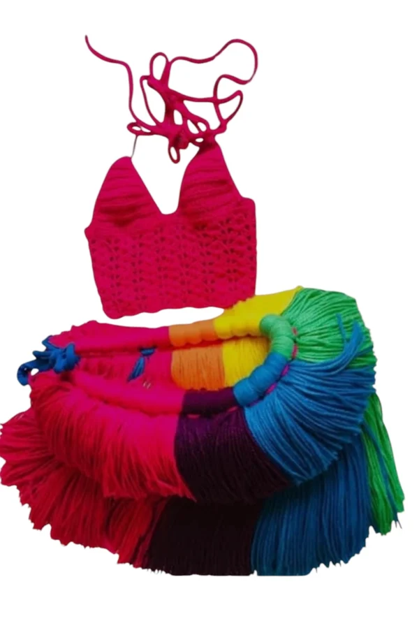 Traditional Wool Xibelani Skirt Cultural Set