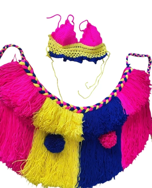 Traditional Wool Xibelani Skirt Cultural Set