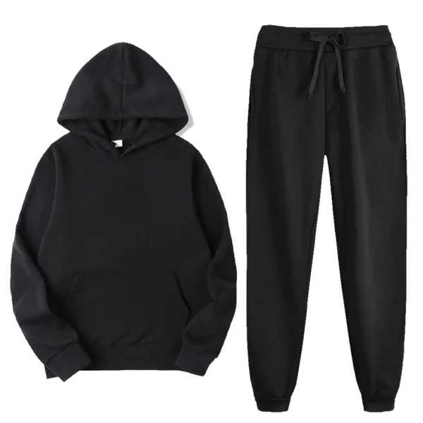 Men's Hoodie And Long Pants Set