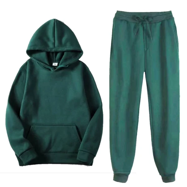 Men's Hoodie And Long Pants Set