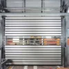 Aluminum Alloy Panel Wind Resistance Foam Core High Speed Spiral Door Warehouse