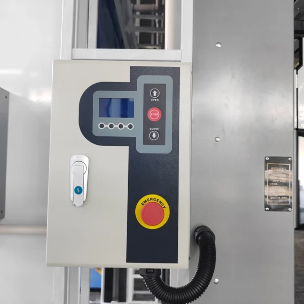 Aluminum Alloy Panel Wind Resistance Foam Core High Speed Spiral Door Warehouse