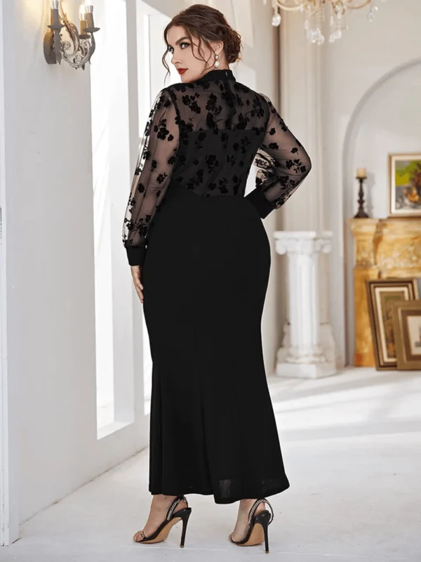 Muslim Dress European And American Large-size Dress Women