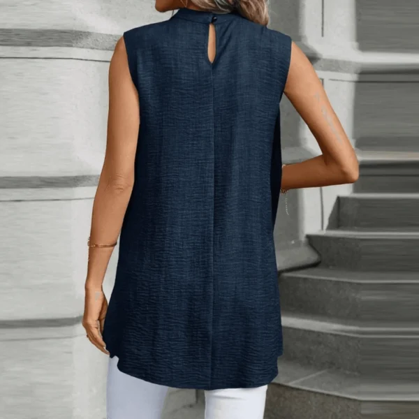 68a8674e83a30414f667762f_lg 2024 New Sleeveless Shirt For Women Vintage Fashion Casual Loose Irregular Hem Tops Personality Shirts Ropa De Mujer Ofertas