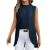 68a8674e83a30414f667765a_lg 2024 New Sleeveless Shirt For Women Vintage Fashion Casual Loose Irregular Hem Tops Personality Shirts Ropa De Mujer Ofertas