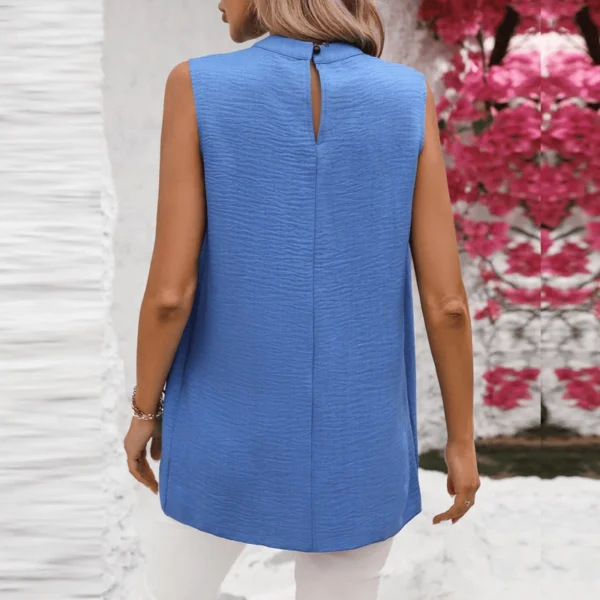 68a8675183a30414f66777c9_lg 2024 New Sleeveless Shirt For Women Vintage Fashion Casual Loose Irregular Hem Tops Personality Shirts Ropa De Mujer Ofertas