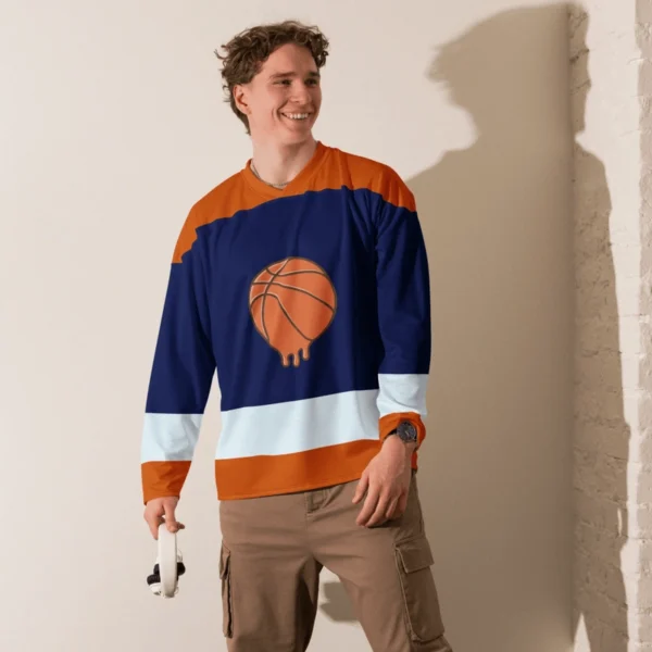 PJ Designs Unisex Hockey Streetwear Basketball Jersey
