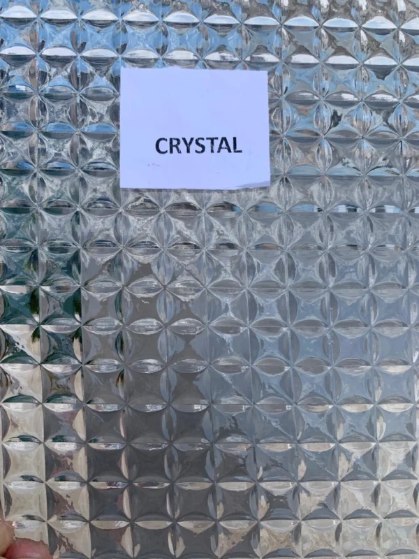 Patterned Glass Windows Doors Shower Partitions