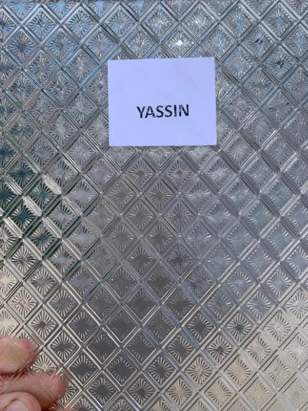 Patterned Glass Windows Doors Shower Partitions