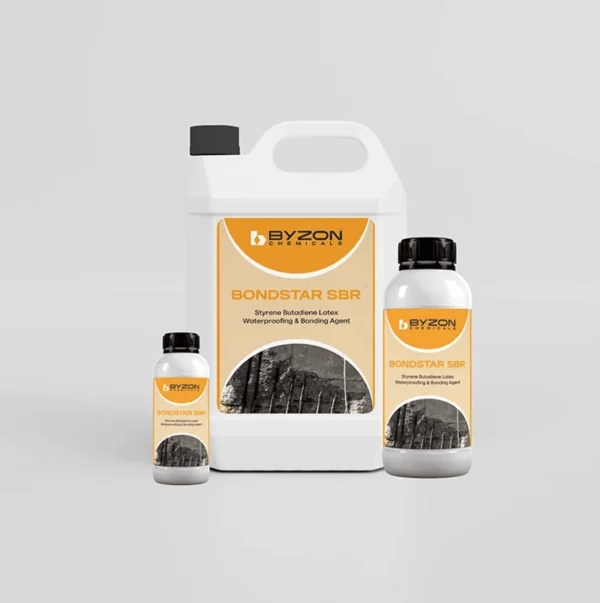 BYZON BONDSTAR SBR Styrene Butadiene Liquid Bonding Agent Concrete