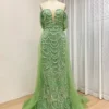 68b6da80dc0a94056d341203_lg Beaded Mermaid Gown With Off-the-Shoulder Detail And Detachable Train MY30068-2