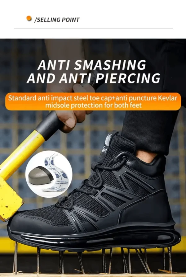 68c2431fc8e9790026258ff7_lg Wholesale Factory Custom Indestructible Anti-Static Men's Work Safety Shoes With Safety Toe Labor Protection For Autumn Season