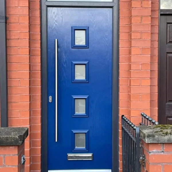 Composite Exterior Doors Strong Durable Thermally Efficient Multi Point Lock Security Low Maintenance Wide Range Of Colors Finishes And Glazing Options For Front And Back Entrances