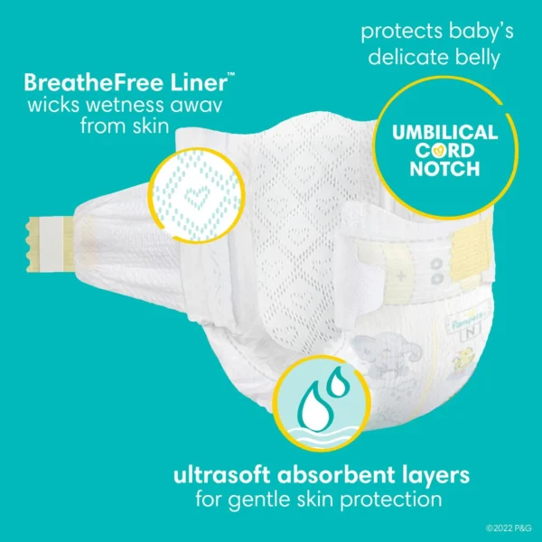 Pampers Swaddlers Diapers, Sizes Newborn-8