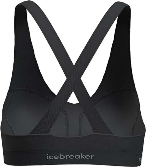 Icebreaker Merino Blend 125 Cool-Lite Sprite Racerback Womens Bra - Olive - XS