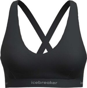 Icebreaker Merino Blend 125 Cool-Lite Sprite Racerback Womens Bra - Olive - XS