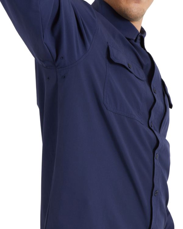 XTM Dunkeld Mens Long Sleeve Hiking Shirt - Sand - L