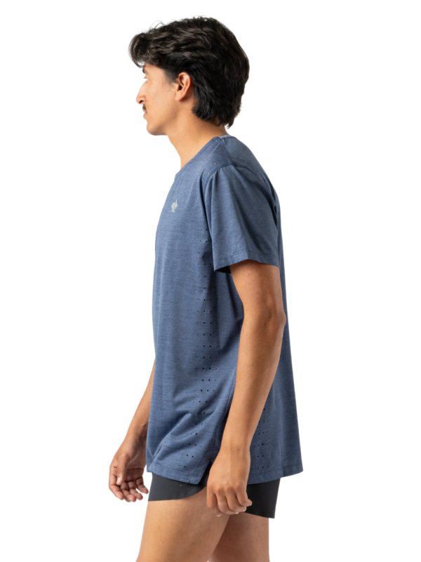 Rabbit Race Pace Mens Running T-Shirt - Evening Primrose - L