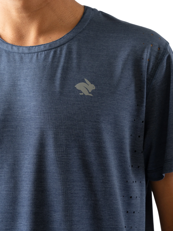 Rabbit Race Pace Mens Running T-Shirt - Evening Primrose - L