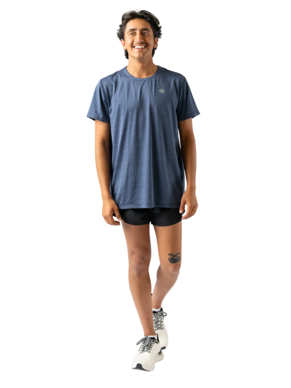 Rabbit Race Pace Mens Running T-Shirt - Evening Primrose - L