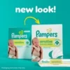 Pampers Sensitive Baby Wipes, Fragrance Free, 16