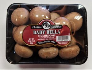 Freshness Guaranteed Whole Brown Mushrooms, 16 oz