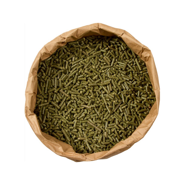 HF ALFALFA Alfalfa with high fibre content in pellets for horses