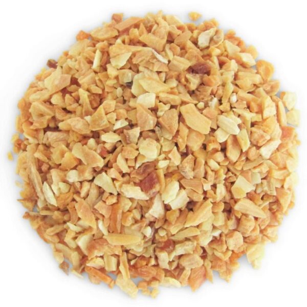 Toasted Minced Garlic by Its Delish, 10 LBS Bulk Premium Fresh Dry Roasted Chopped Garlic for Cooking, Baking, Topping No Preservatives